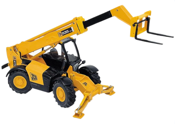 Miniatura Joal 208 — CARGADORA TELESCOPICA JCB 535-125 CON HORQUILLAS