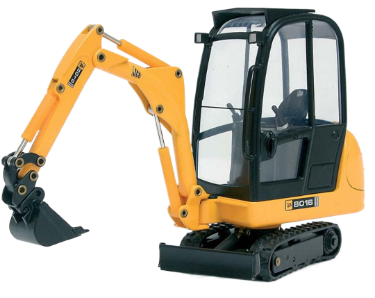 Miniatura Joal 219 — MINI EXCAVADORA JCB 8016 CON PALA