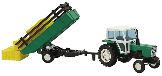 TRACTOR EBRO 6100 CON REMOLQUE