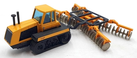 Miniatura Joal 253 — TRACTOR CAT CHALLENGER 65 CON GRADA DE DISCOS