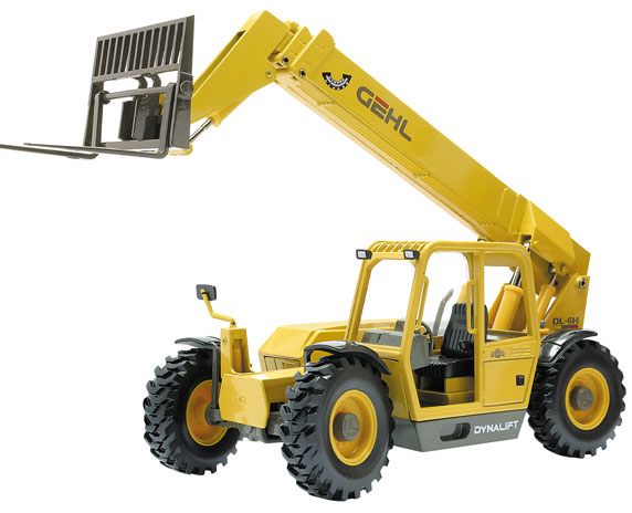 Miniatura Joal 40069 — CARGADORA TELESCOP. GEHL DYNALIFT DL-6H CON HORQUILLA
