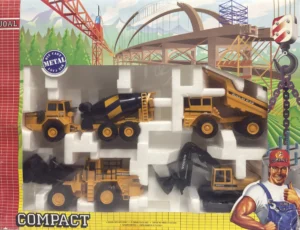 Miniatura Joal 408 - CONJUNTO OBRAS PUBLICAS VOLVO BM (167-172-228-239)