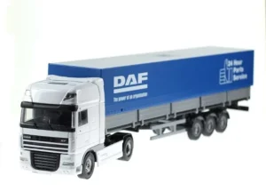 Miniatura Joal 345 - DAF 95XF CABINA ALTA CON TRAILER CON TOLDO