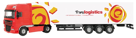 DAF XF105 CON TRAILER