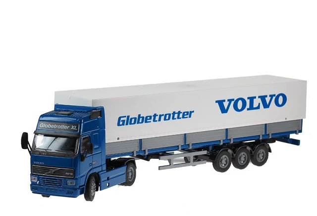 Miniatura Joal 334 — VOLVO FH12 GLOBETROTTER XL CON TRAILER TOLDO