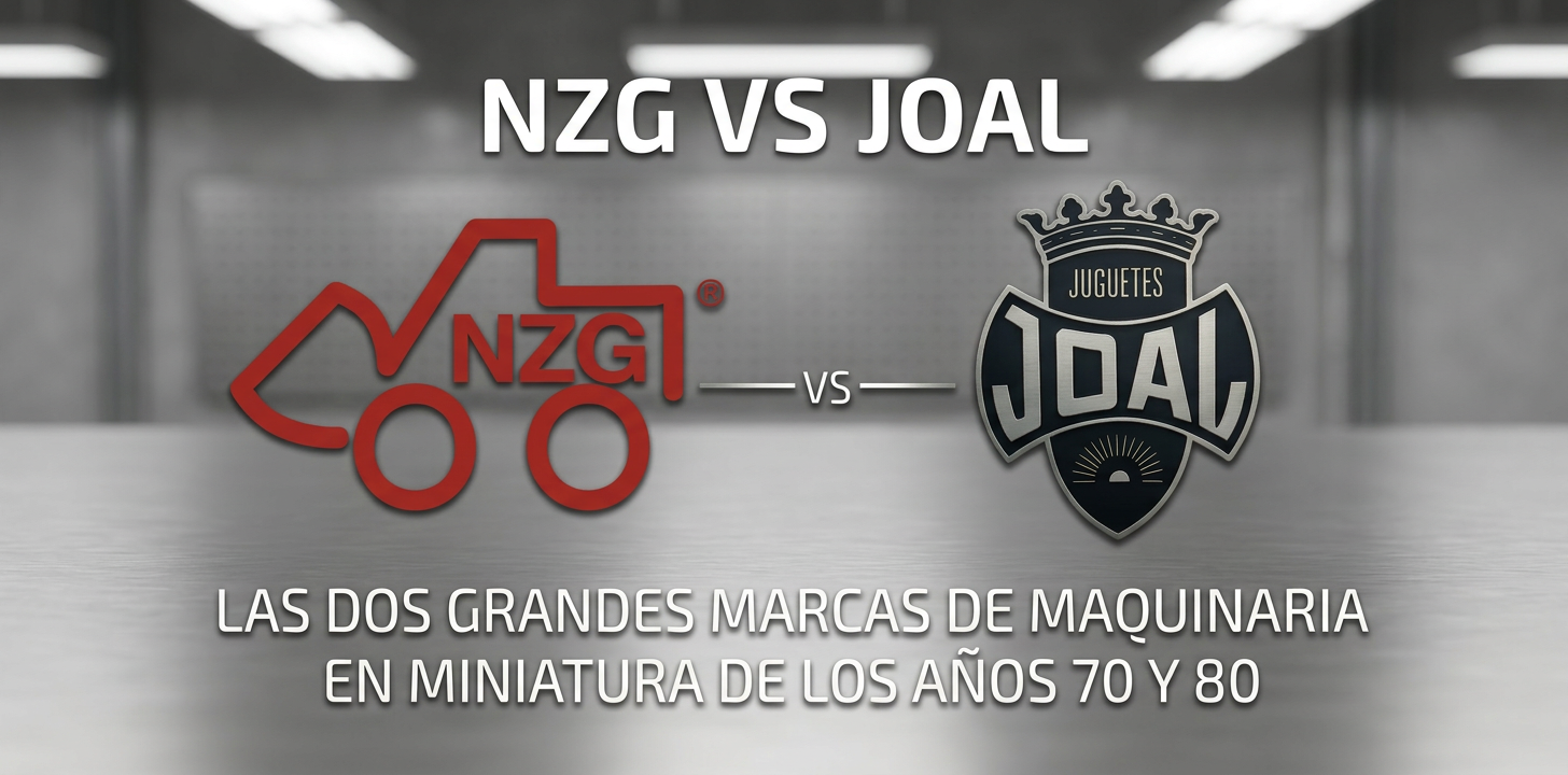 Coleccionismo JOAL vs NZG — maquinaria en miniatura 1:50 Ibi