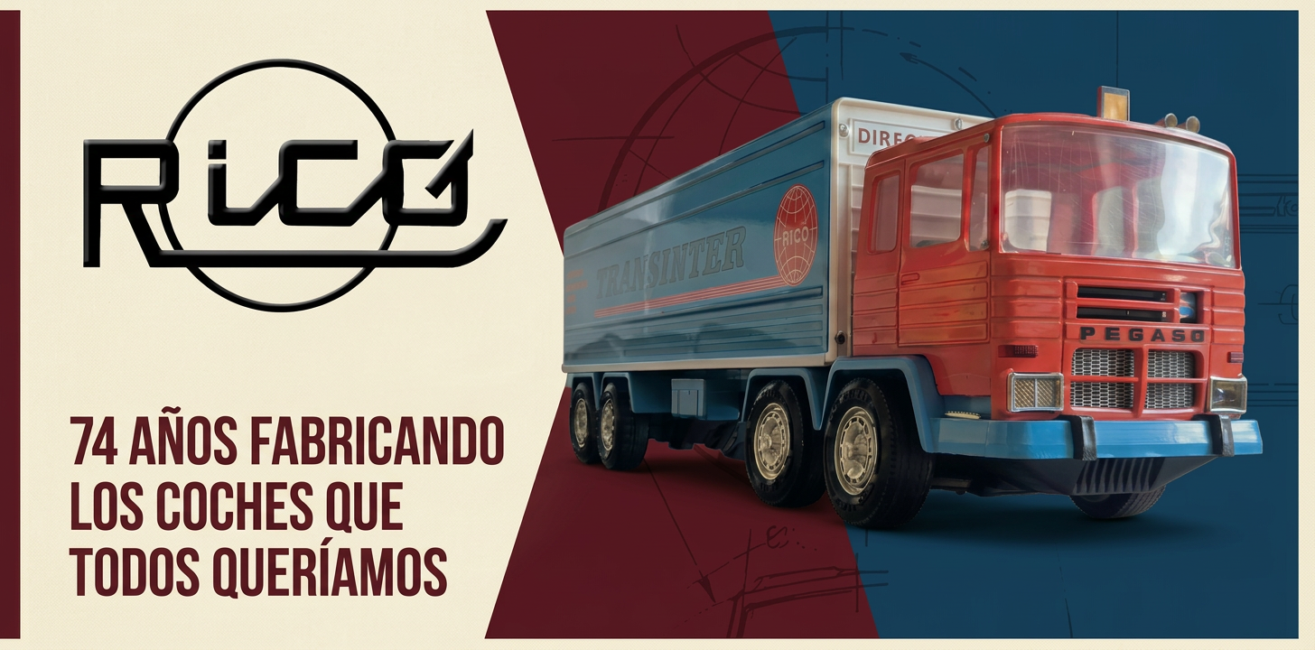 Camión Pegaso de Rico S.A. — juguetes Ibi